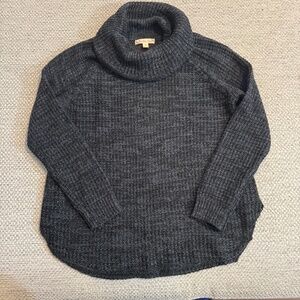 It's Our Time Women’s Gray Turtleneck Sweater Size M